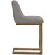 Holly 36.75 inch Zenith Soft Grey Counter Stool